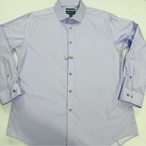 AWEARNESS Kenneth Cole Performance Stretch Non-Iron Slim Fit Dress Shirt, 2XL